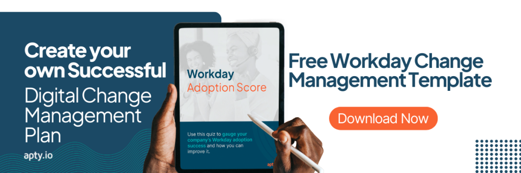 Free Workday Change Management Template