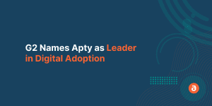 G2 Names Apty as Leader in Digital Adoption