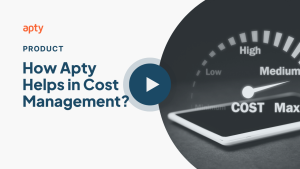 How Apty helps in Cost Management