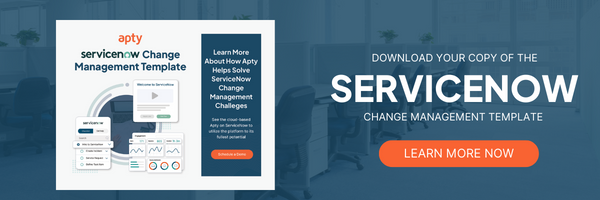 ServiceNow change template
